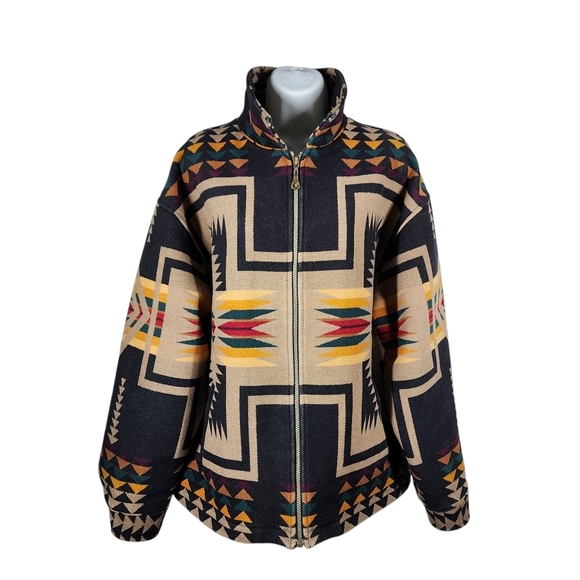 PENDLETON WOOL BLEND HIGH GRADE WESTERN WEAR JACKET - Picture 1 of 11